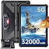 OUKITEL RT7 Rugged Tablet 5G, 32000mAh Battery