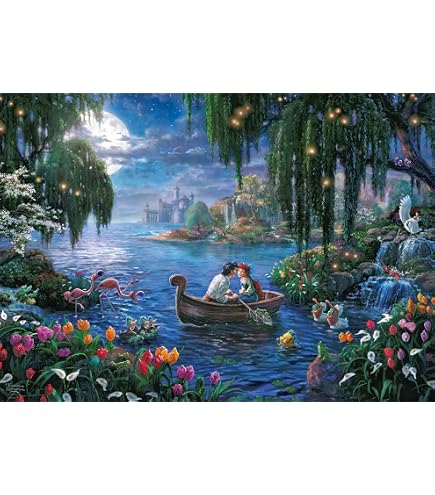 Schmidt Spiele Puzzle 1000 Teile – Brigid Ashwood ‚Bunter Abend Im Salon‘, 69,3 X 49,3 Cm