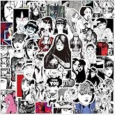 50pcs Anime Stickers for Teens Adult, Waterproof Vinyl Movie Decal for Water Bottle Skateboard Guitar Travel Case Bike Laptop,Car Bumper,Luggage,Phone (FJ50)