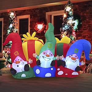 Amazon.com: Joiedomi Christmas Inflatable Decoration 6ft Christmas 
