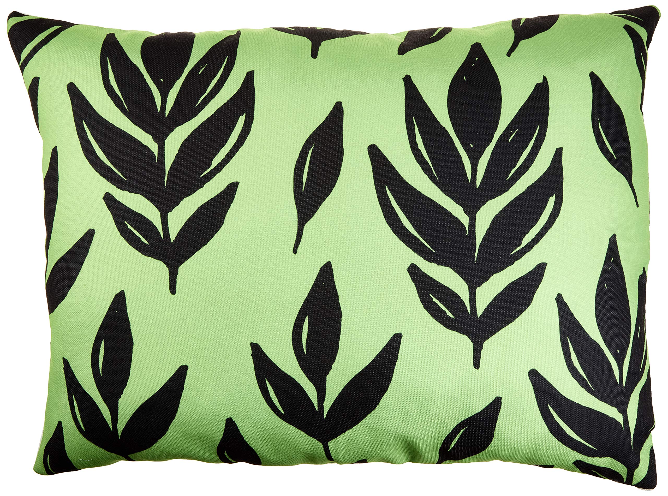 BonaMaison Decorative Cushion Cover, Neon Green Fume Throw Pillow Covers, Home Decorative Pillowcases for Livingroom, Sofa, Bedroom, Size: 45X60 Cm - Designed and Manufactured in Turkey