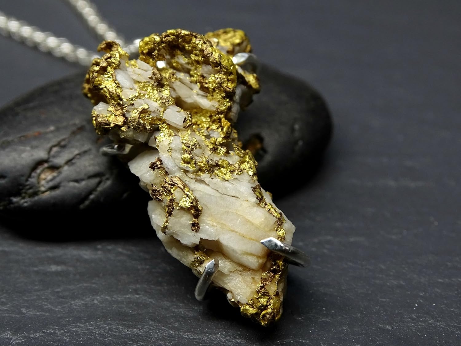 big gold nugget pendant mens, large gold nugget necklace