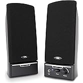 Cyber Acoustics CA-2014 Computer Speakers, Full Stereo Sound, Convenient Controls, Easy Setup