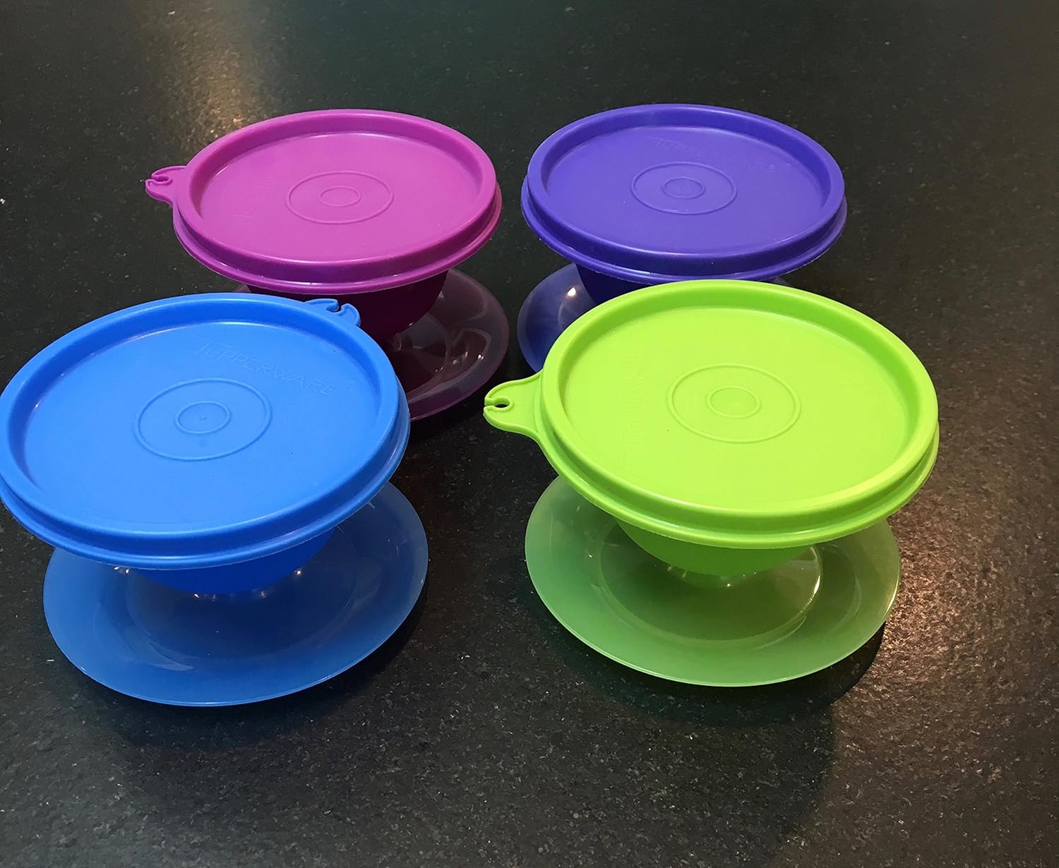 Tupperware Dessert Parfait Dishes with Lids (Set of 6) Science Lab