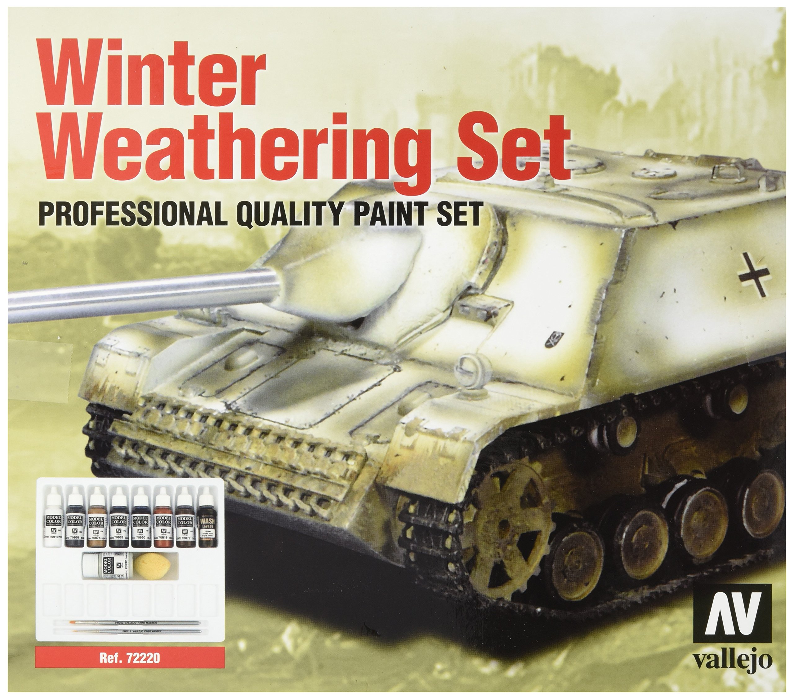 Vallejo Model Color Acrylics Winter Weathering Set