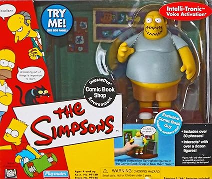 comic book and action figure store