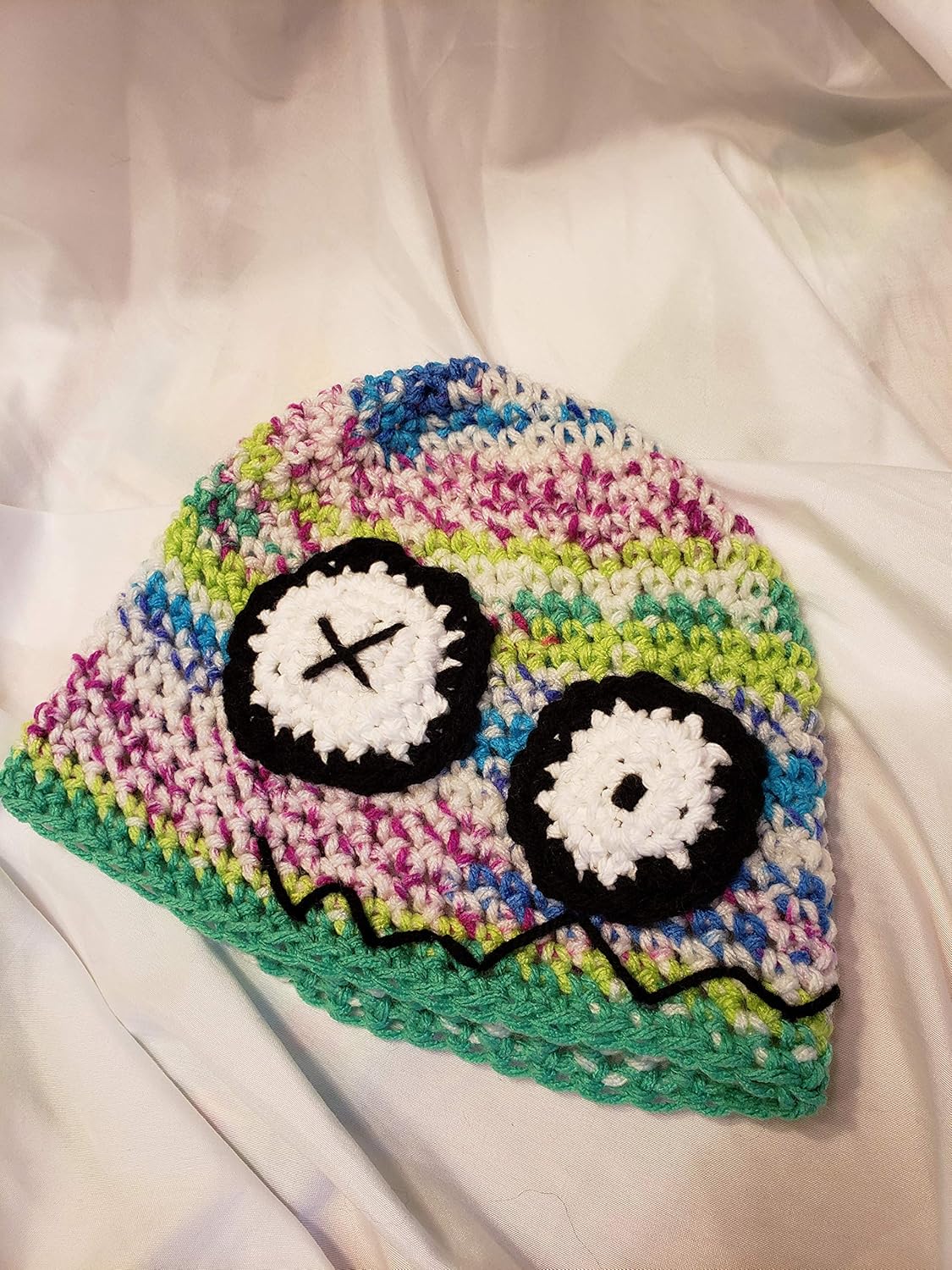 crochet monster hat