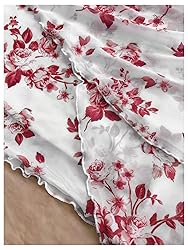 BEAUDRM Women's Floral Print Sleeveless Halter Deep