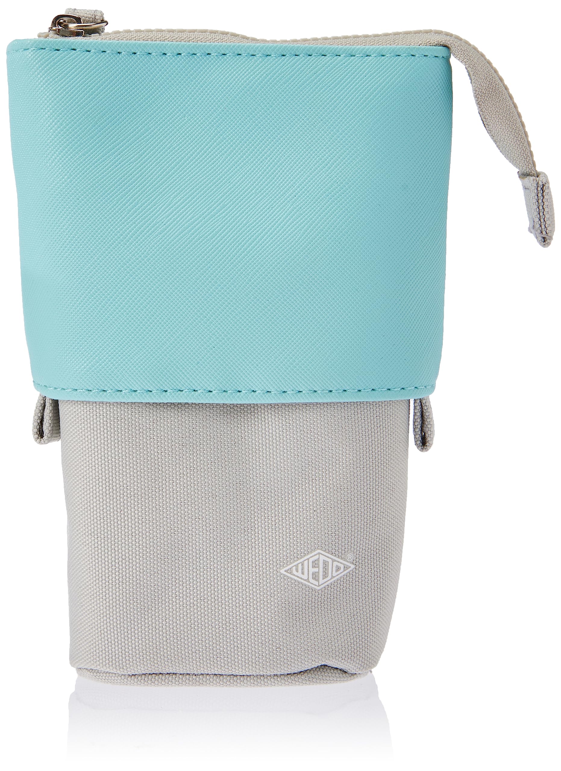 WEDO My Butler 24273014 School Pencil Case, 2-in-1 Pencil Case and Butler, 2 Small Inner Compartments, Easy-Care Material, Turquoise