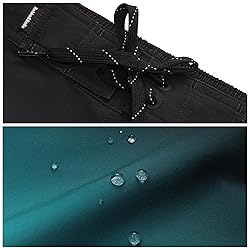 Rokka&Rolla Men's 4-Way Stretch Swim Trunks