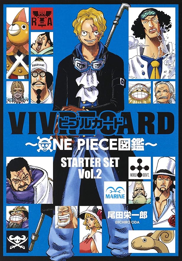 Vivre Card One Piece Visual Dictionary Starter Set Vol 2japan Anime Book Collectibles Japanese Anime
