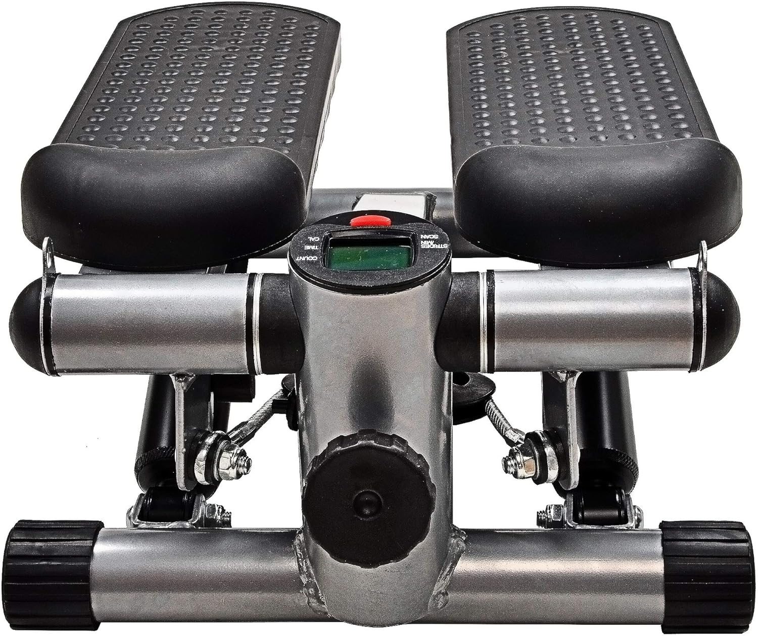 BalanceFrom Adjustable Stepper Stepping Machine with Resistance Bands, Gray : Sports & Outdoors