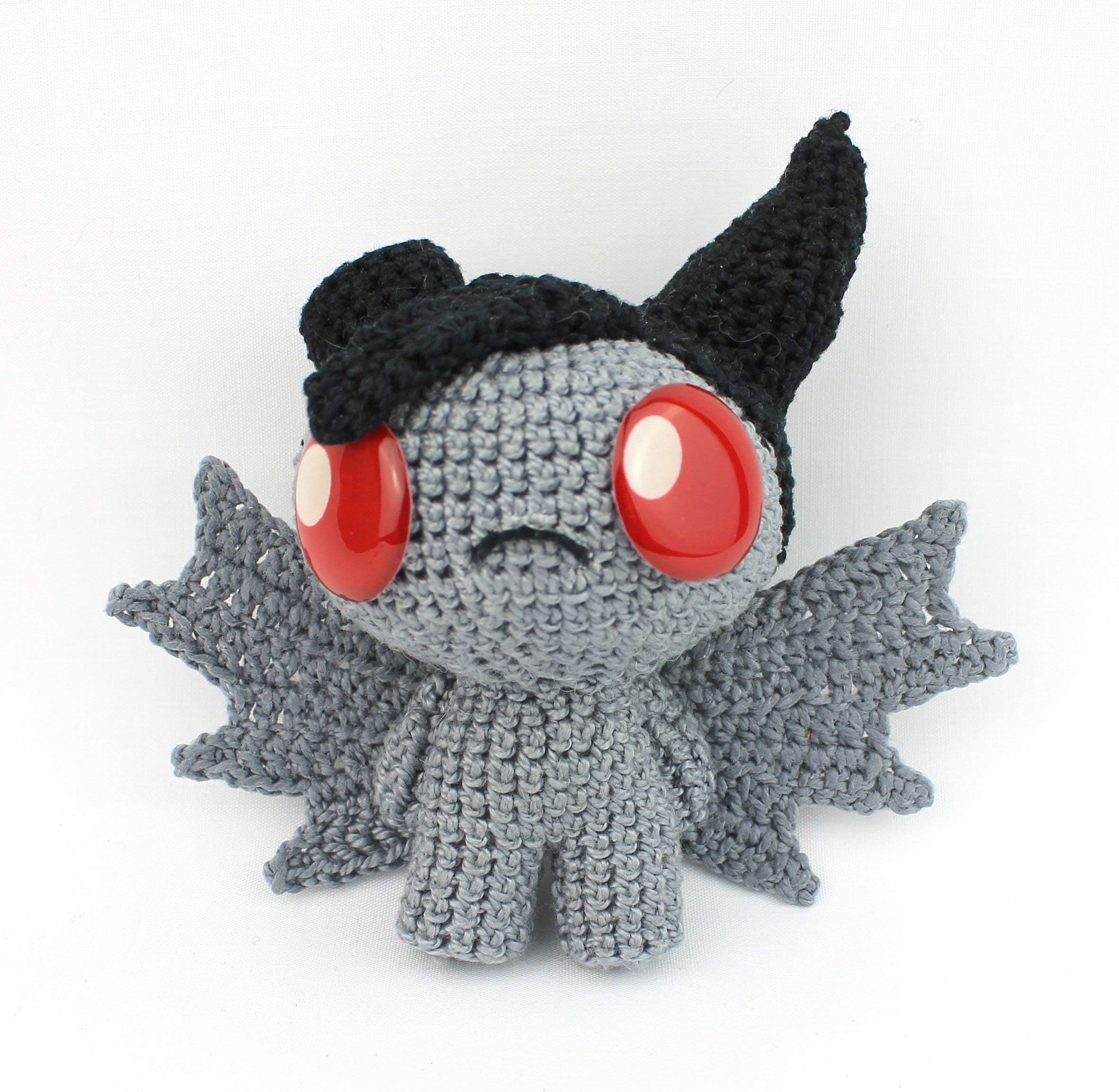 Crochet Azazel Amigurumi Plush, Handmade Gift
