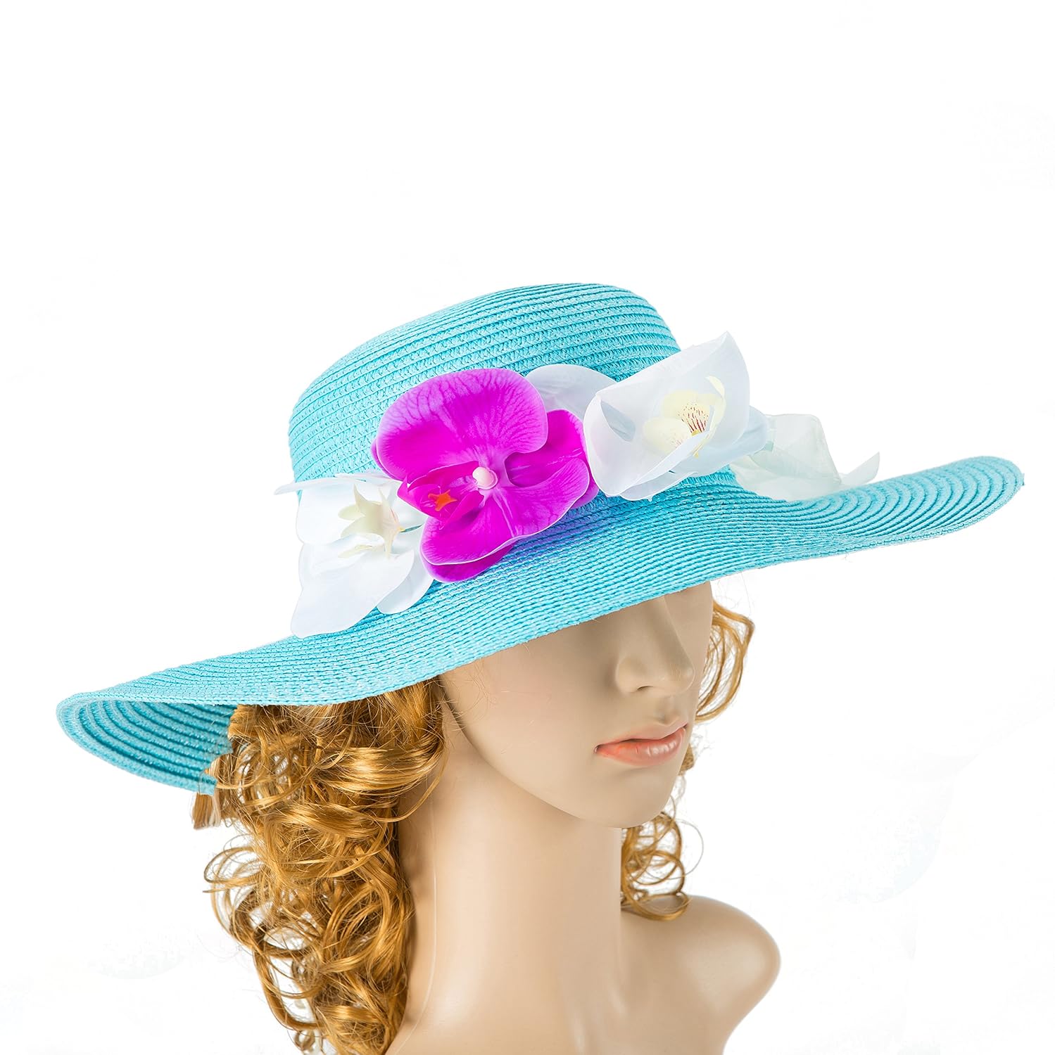 Sun Hats Sky Blue /Turquoise Hat 