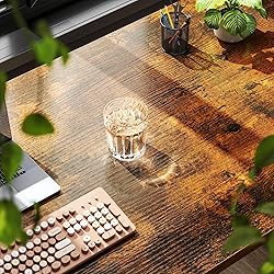 Coleshome 48 Inch Computer Desk, Modern Simple