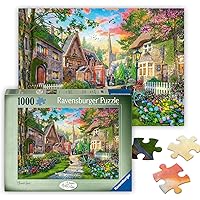 Ravensburger Church Lane 1000 Piece Jigsaw Puzzle for Adults - 12001101 - Handcrafted Tooling, Made in Germany, Every Piece F