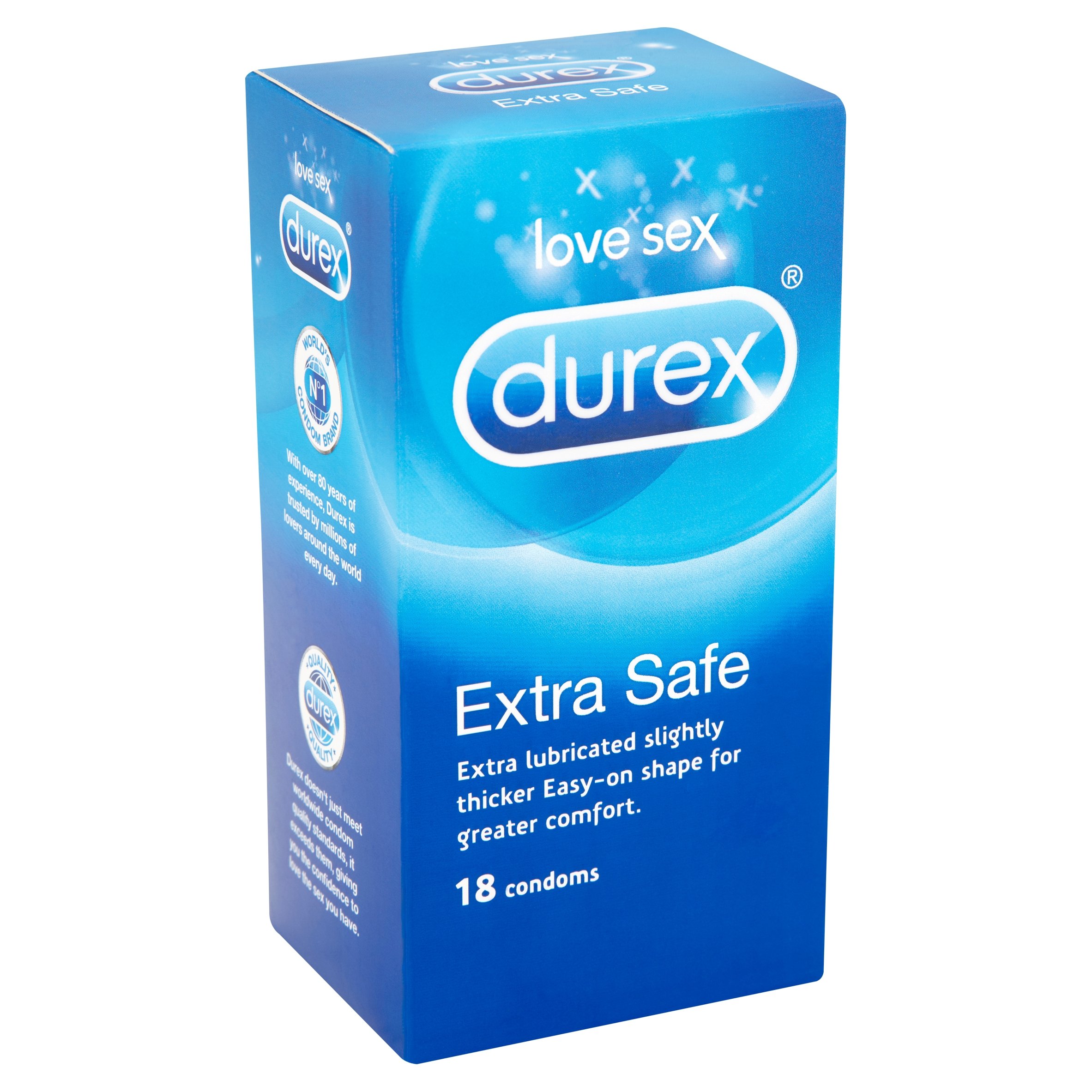 Durex Extra Safe Condoms, Pack of 18