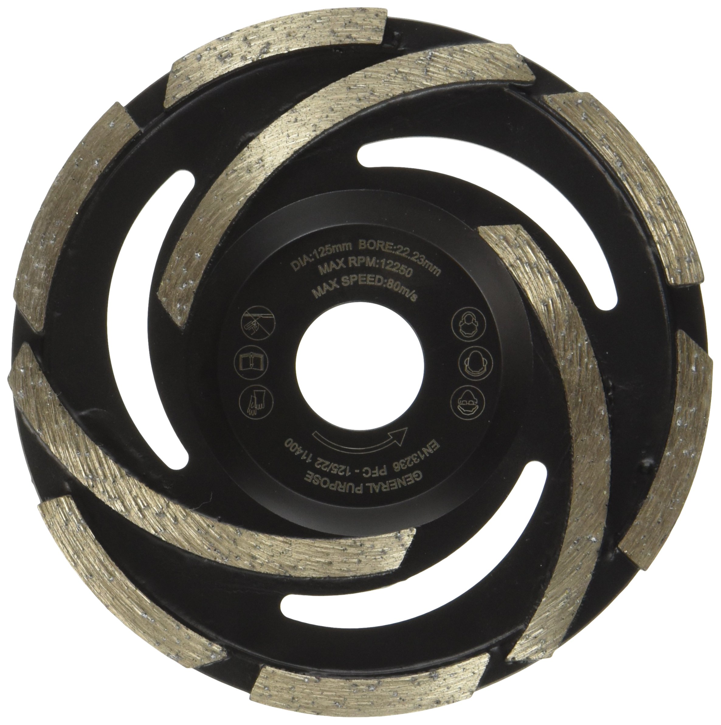 Spectrum Ultimate Fan Cup Grinding Disc - 125/22.23mm