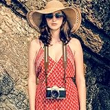 Padwa Lifestyle Camera Strap Cowhide Vintage Woven Multi-Color Adjustable Neck view 5