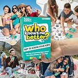 QUOKKA Card Games For Kids Who Knows Me Better Family Quiz view 6