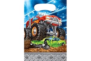 Monster Truck Favor Bags, 24 ct