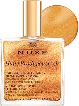 Nuxe Huile Prodigieuse Shimmering Dry Oil 100ml Face Body Hair Gold Glow Vegan