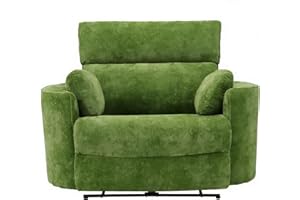 Oversized Power Recliner Chair with USB, Extra Wide 32.7" Seat for Big & Tall Adults, 400 lbs Capacity Lounge Chair for Livin