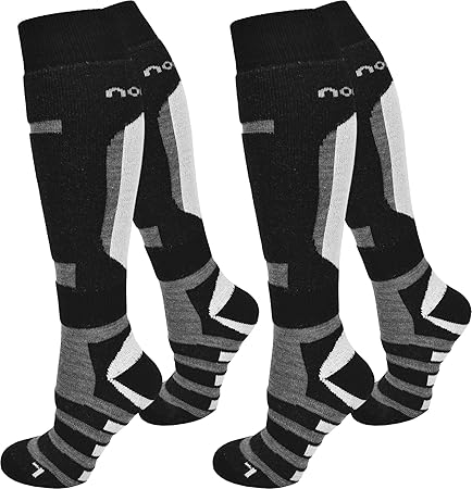 normani 1 oder 2 Paar Ski- / Snowboardsocken Thermo Unisex atmungsaktiv
