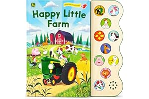Happy Little Farm (John Deere Kids: Children's Interactive 10-Button Early Bird Sound Books) (John Deere Kids; Early Bird Sound Books)