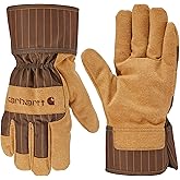 Carhartt Men's GL0839M Insulated Synthetic Suede Safety Cuff Glove