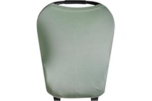 Copper Pearl Multi-Use Cover: Car Seat Covers, Nursing Cover, and Stroller Cover for Sun - Stretchy Fabric, All-Season Use, Stylish Designs, Easy Access for Moms - Briar