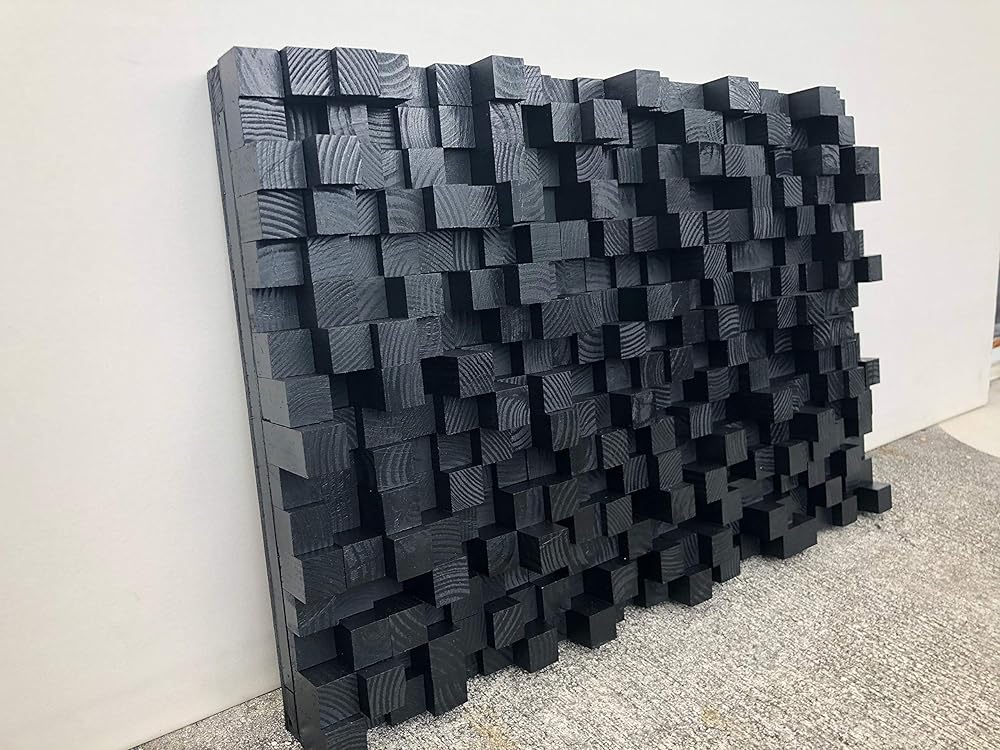 Sound Diffuser, Acoustic Panel, Studio Wooden
