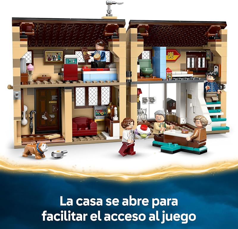 Harry Potter Privet Drive: Visita de Tía Marge - Casa de Juguete con 5 Minifiguras y Figura Inflada de la Tía Marge - Regalo para Niñas y Niños de 8+ Años Fans de Prisionero de Azkaban 76451 — foto 3 de 8