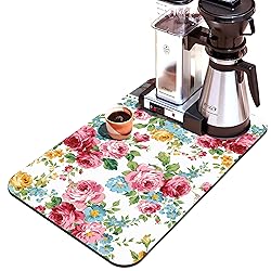 Coffee Bar Mat Accessories for Countertop Pioneer