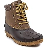 Nautica Kids Boys & Girls Duck Boots Kids Waterproof Rain Snow Boots Insulated Winter Boots (Toddler/Little/Big Kid)