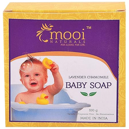 Mooi Naturals Herbal Blend Of Shea Butter Coconut Oil Olive Oil Castor Oil Chammomile Olive Oil Lavender Chamomile Anti Anxiety Relaxing Baby Soap For Sensitive Skin 100g Amazon In Baby Products