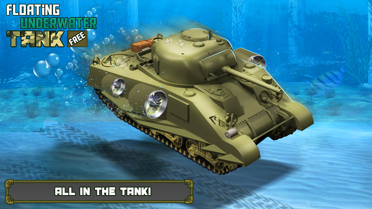 Floating Underwater Tank Free (Ads-Free)