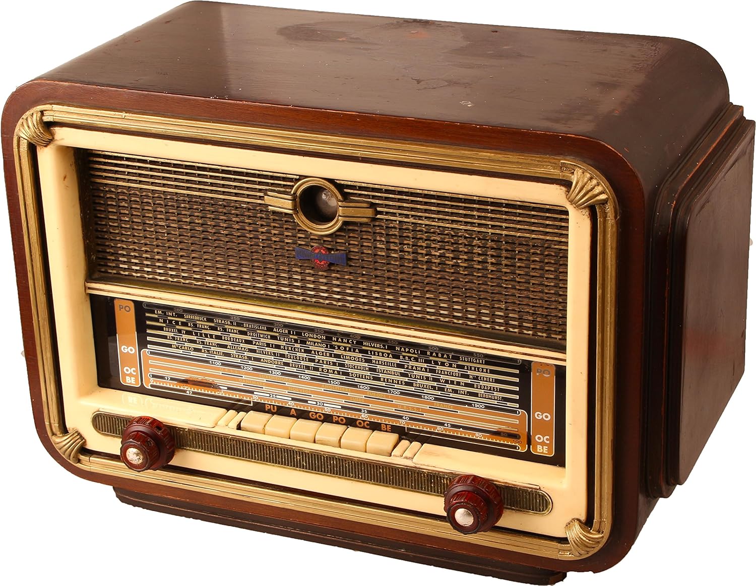 A.bsolument Vintage Radios Powertone Radio Vintage Bluetooth pour