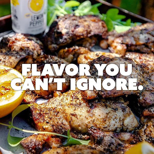TESSEMAE’S ALL NATURAL SALAD DRESSING – FRESH FLAVORS FOR EVERY PLATE (1 PACK, LEMON PEPPER)