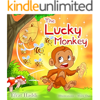 "The Lucky Monkey " (Children's books-The Lucky Monkey Book 1) book cover