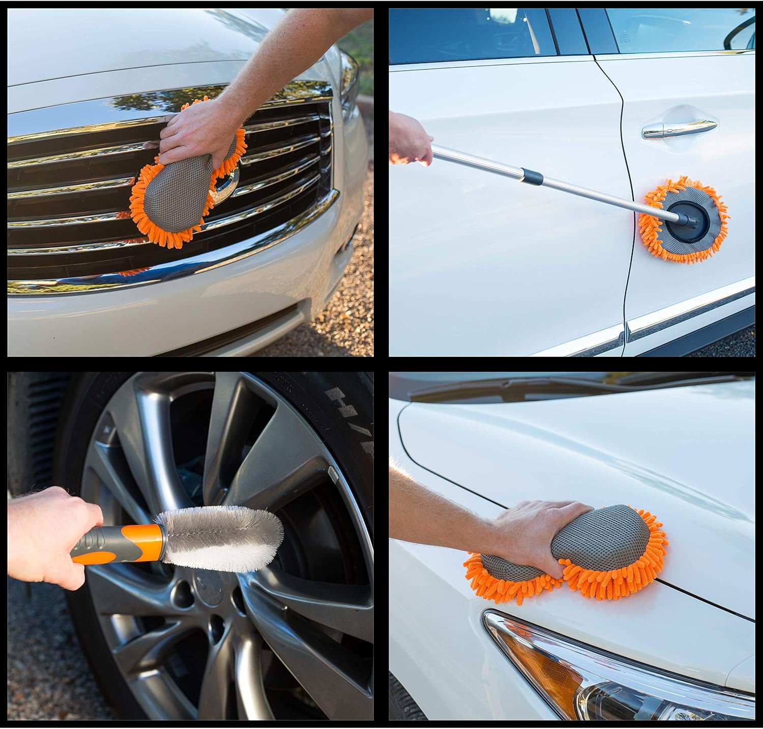 Duster BIRDROCK HOME 6 PCS Car Wash and Cleaning Kit