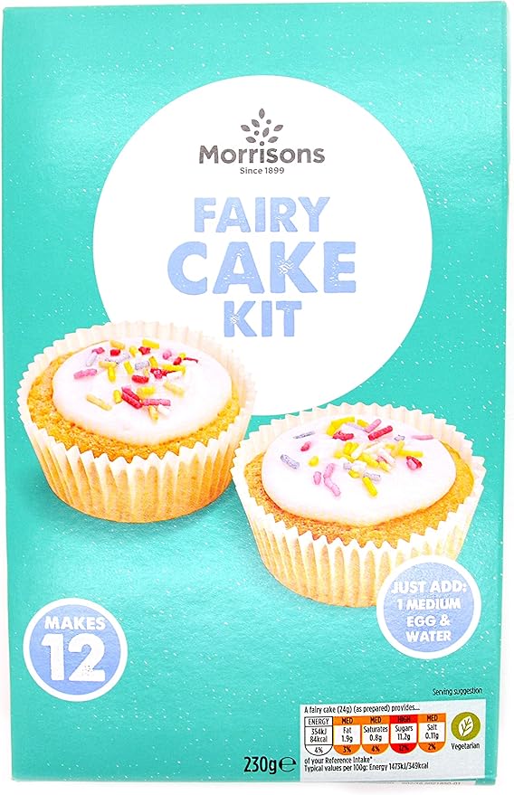 Morrisons Fairy Cake Kit, 230g Amazon.co.uk Grocery