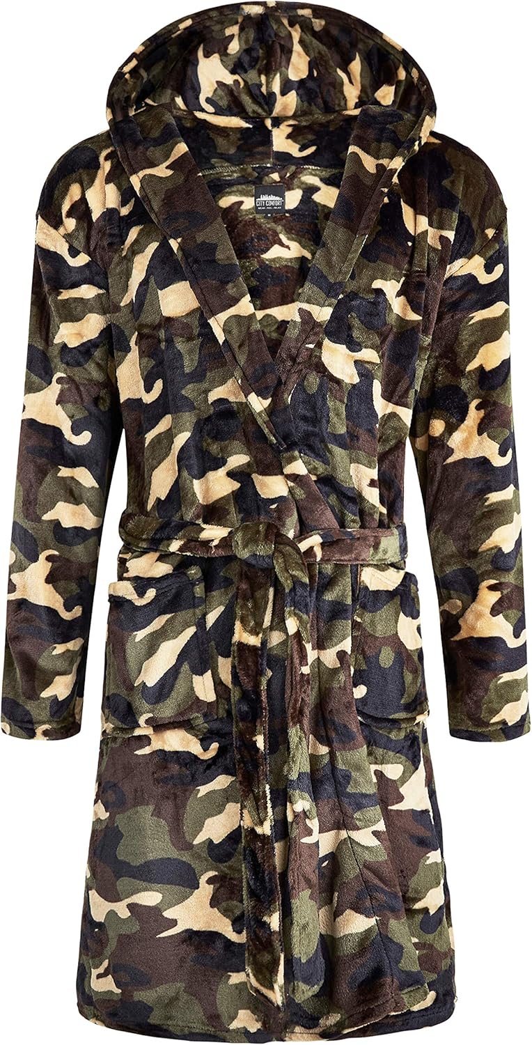 Vestaglia Da Uomo In Pile Con Cappuccio A Forma Di Muso Di Animale, Taglie Da M A 2XL Lupo L