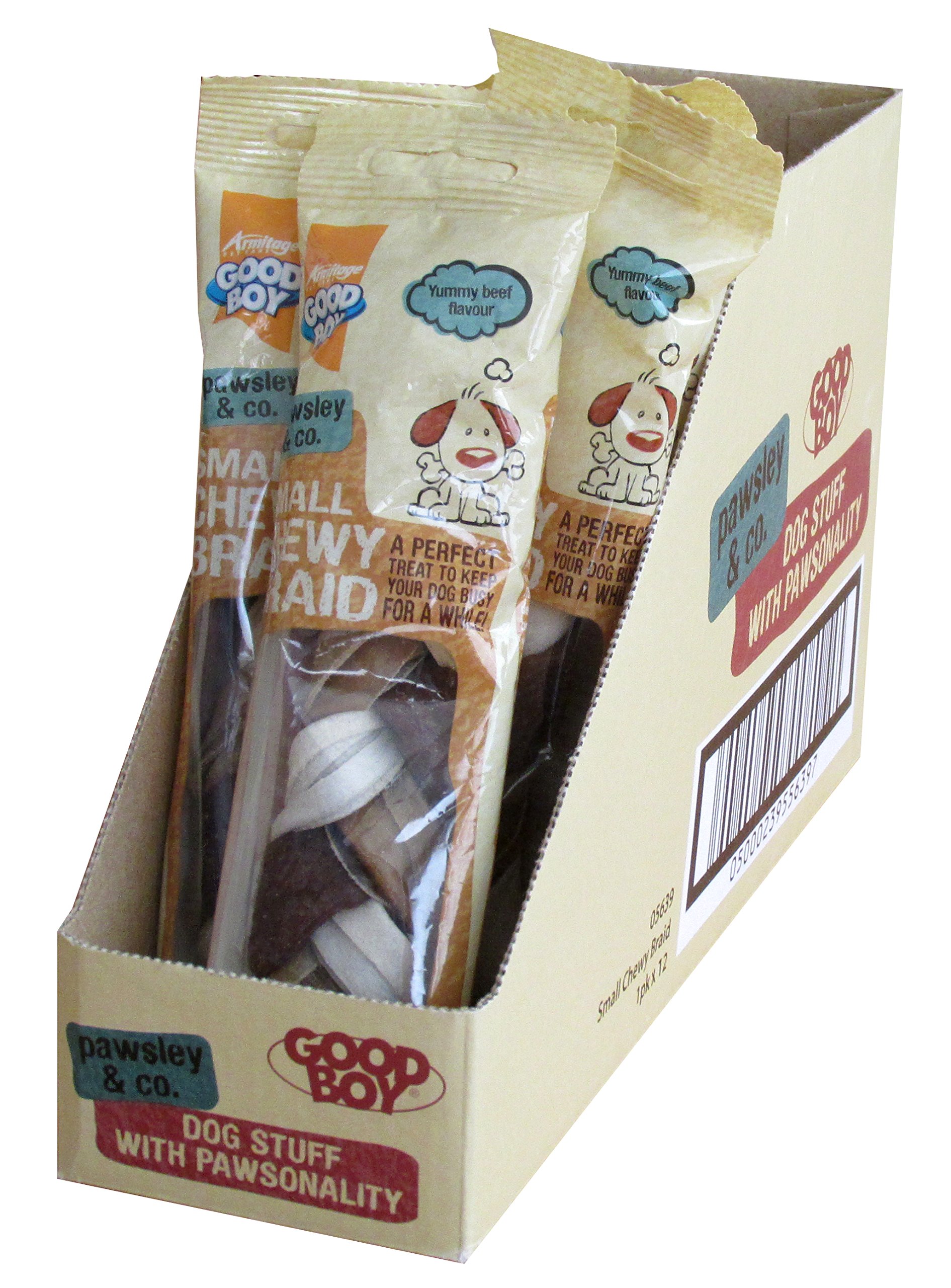 good boy large chewy braid