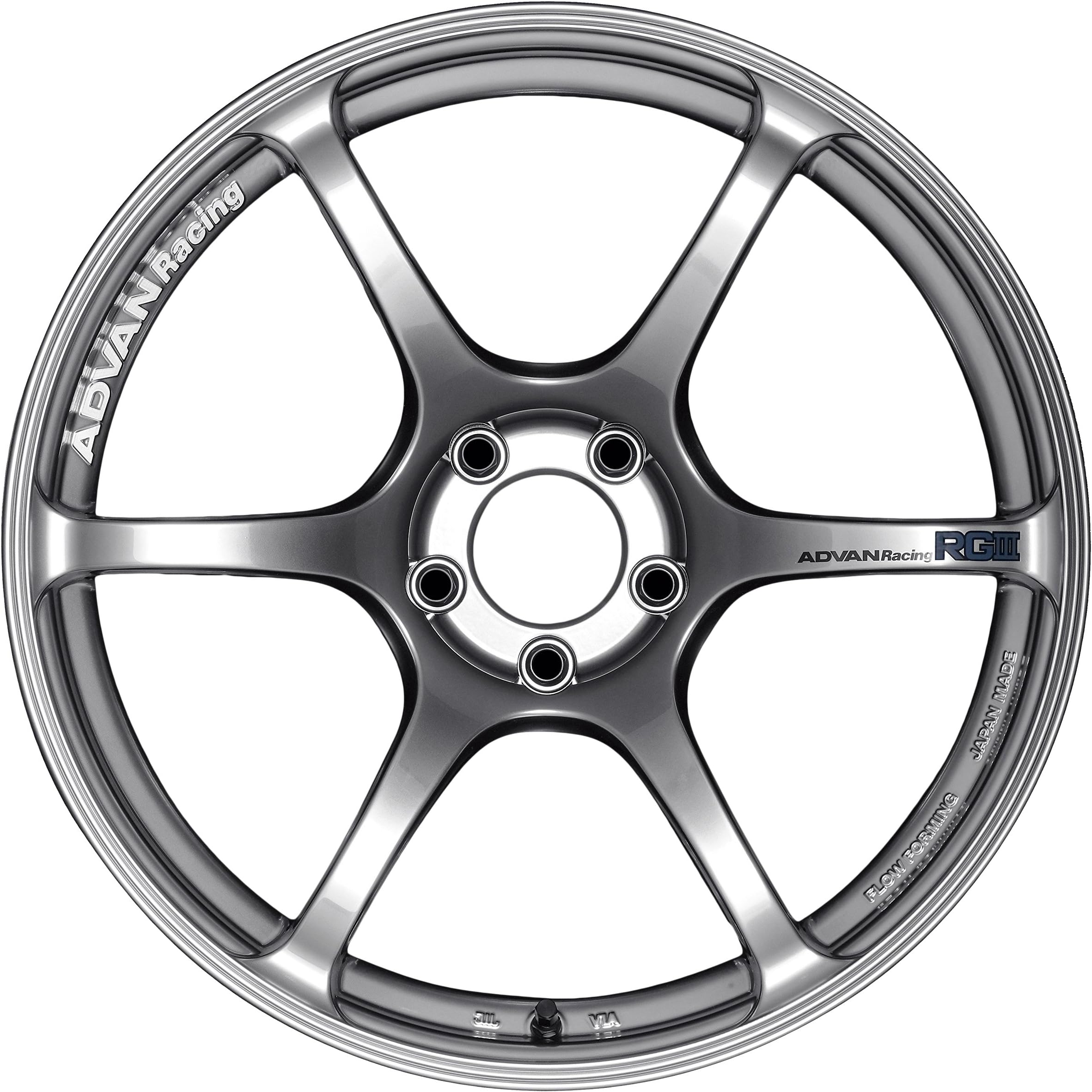 Yokohama Wheel Advan RGIII Hyper Black Wheel with Painted Finish (19x9"/5x114.3mm, +25mm offset)
