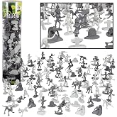 Halloween Zombie Action Figures Set, 100 Mini Figures for Party Favors | Including Zombies, Pets, Graves &amp; Humans for Trick-or-Treating, Playtime, Decoration, Party Favors, Spooky Gift Set for Kids