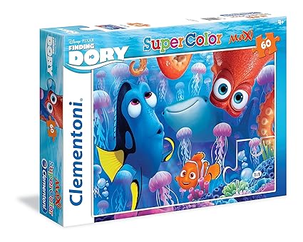 Clementoni Finding Dory - Swim with Friends Maxi Puzzle (60 Piece)