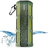 Waterproof Bluetooth Speaker, Alpatronix AX410 3000mAh Portable 12W Stereo Shockproof Wireless Speaker with Built-in Mic & Passive Subwoofer for iPod, Smartphones, Tablets, Laptops & PC - Green