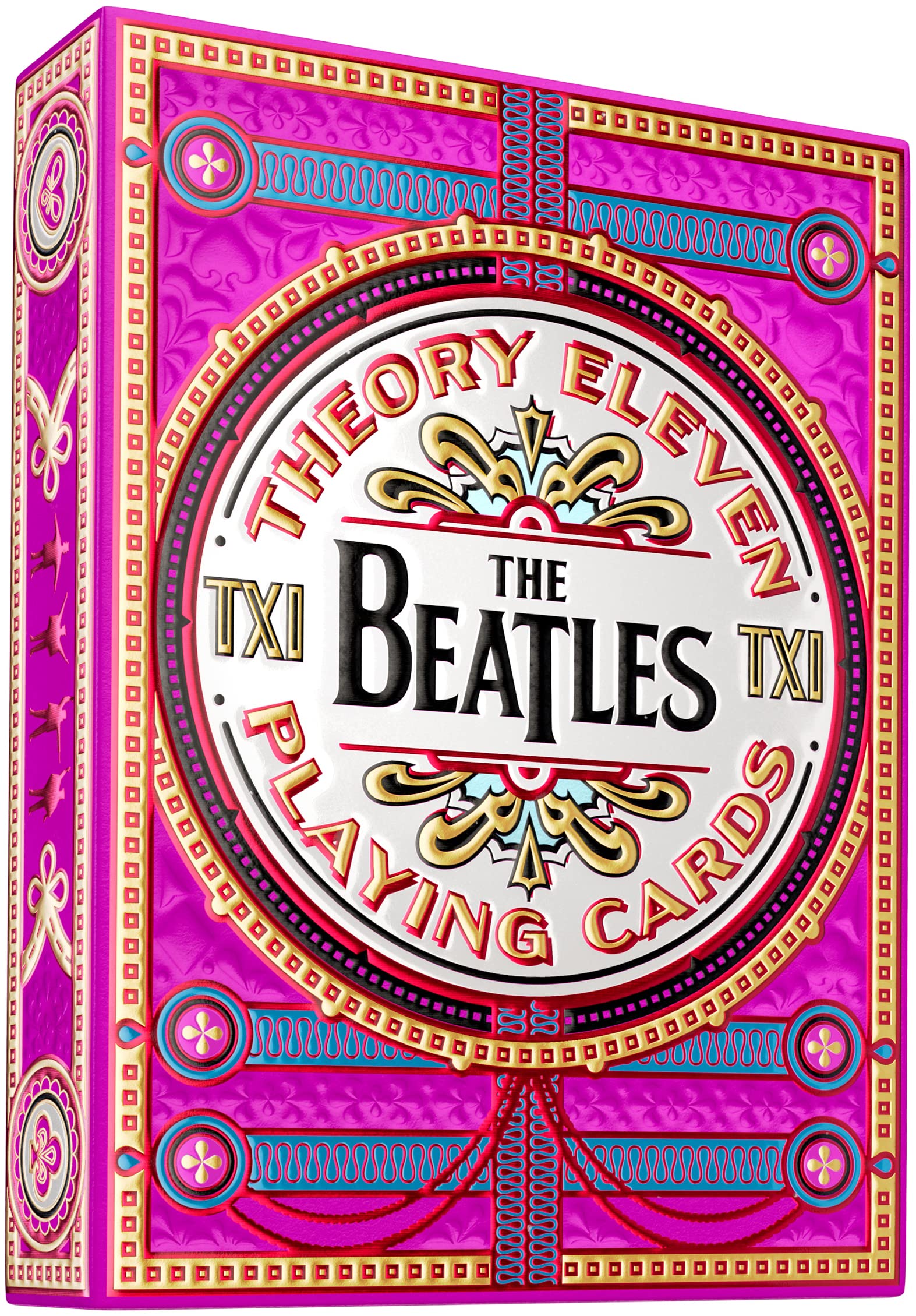 theory11 The Beatles Premium Playing Cards - Pink Deck Officially Licensed Collector's Cards — image 1