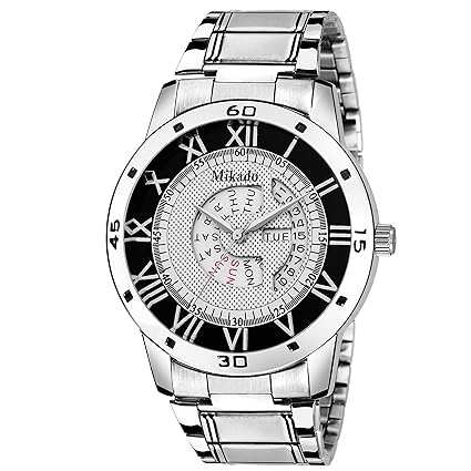Day And Date Functional watch for Mens Watch - For Men